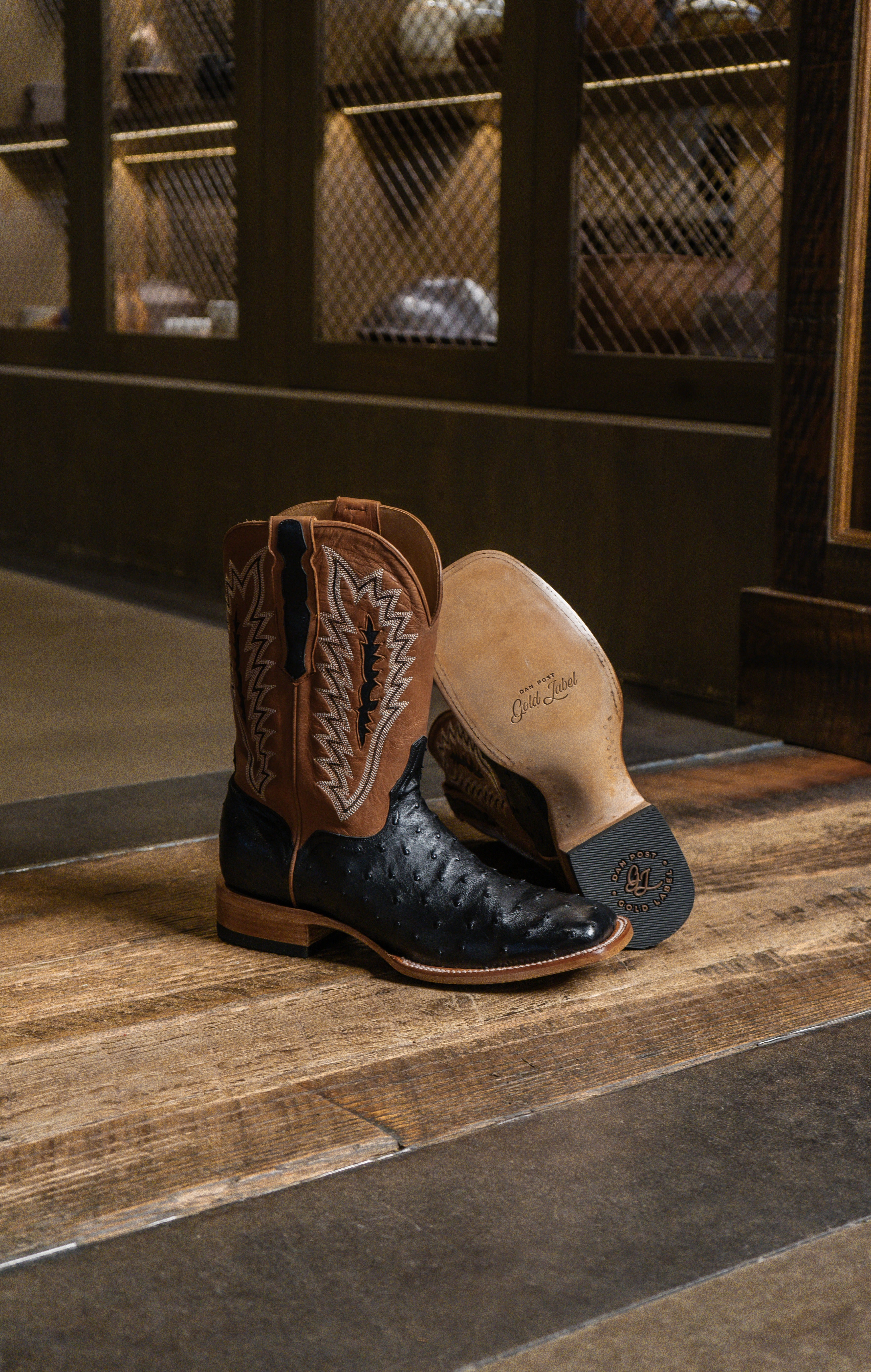 BRANNAN FULL QUILL OSTRICH BOOT | Lifestyle 2