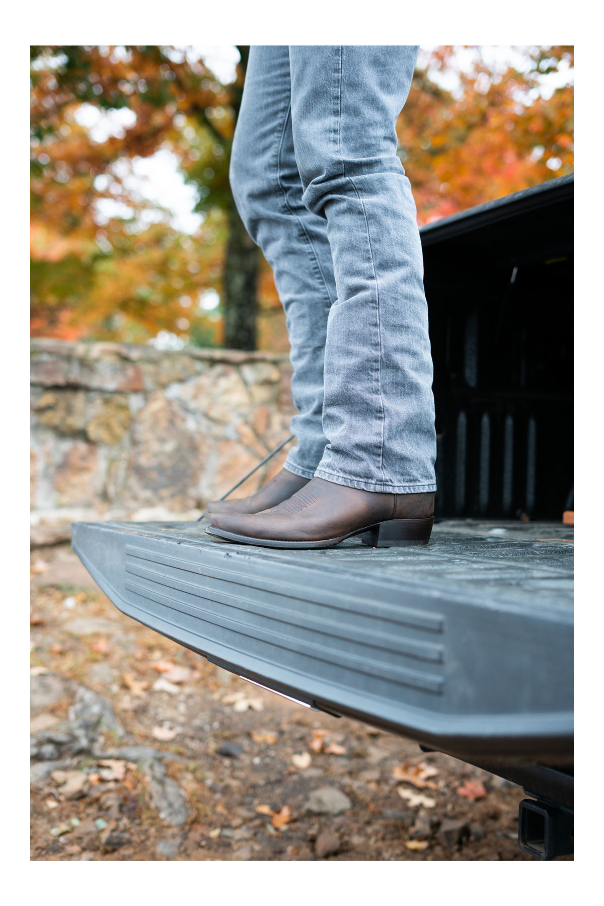 renegade s leather boot lifestyle image 1