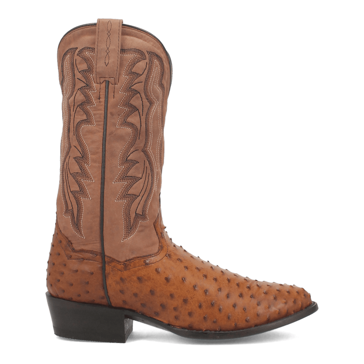 tempe full quill ostrich boot 90 degree inside angle