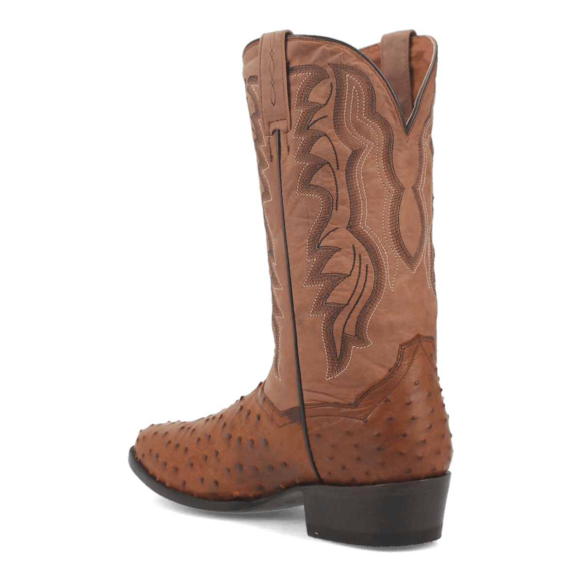 tempe full quill ostrich boot 270 degree angle