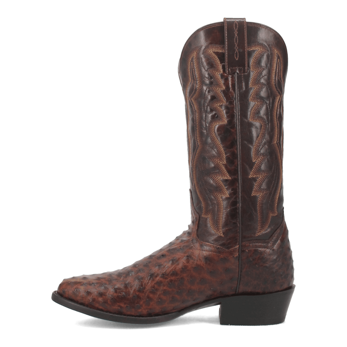 pershing full quill ostrich boot 135 degree outside angle