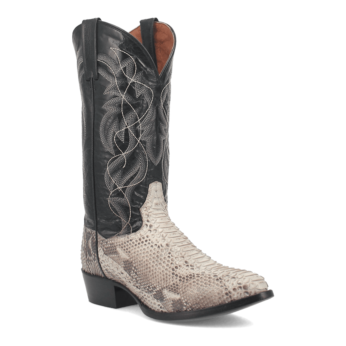 manning python boot 45 degree angle