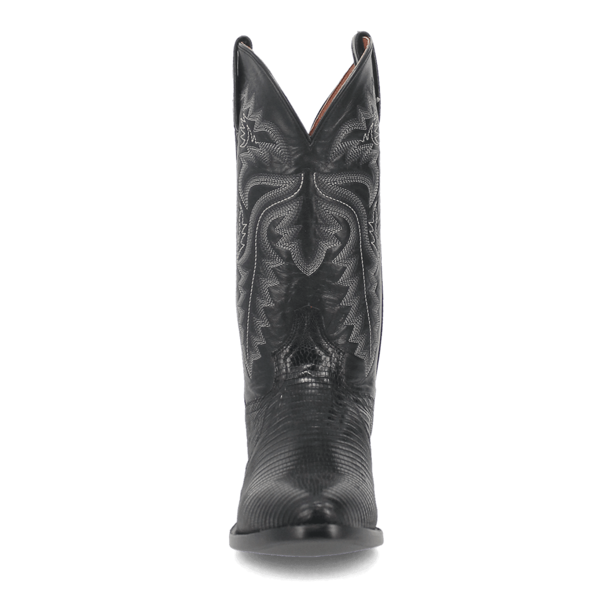 winston lizard boot front angle