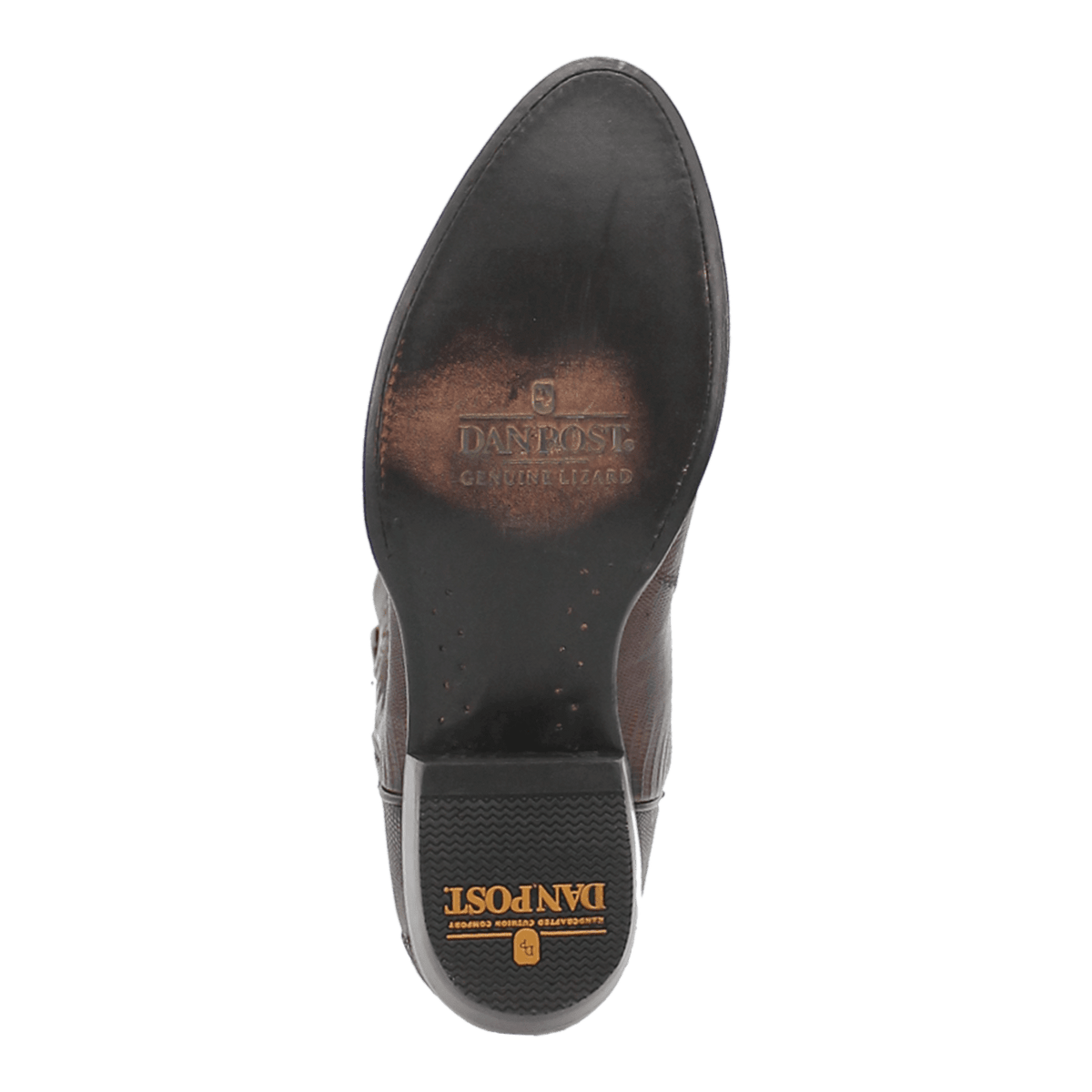 winston lizard boot outsole angle