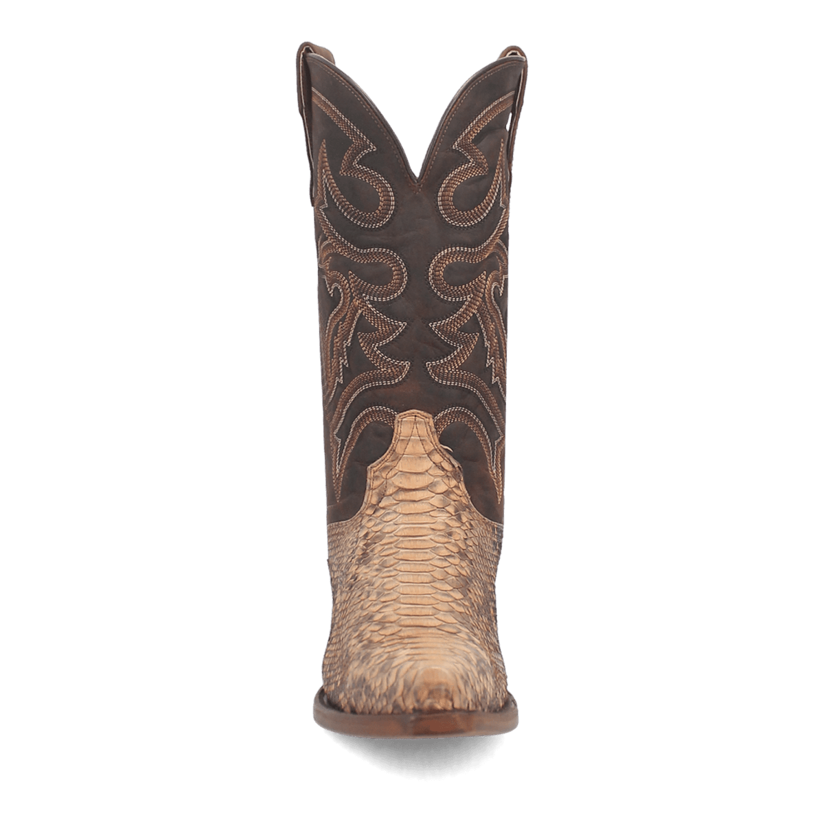 sturgis python boot front angle