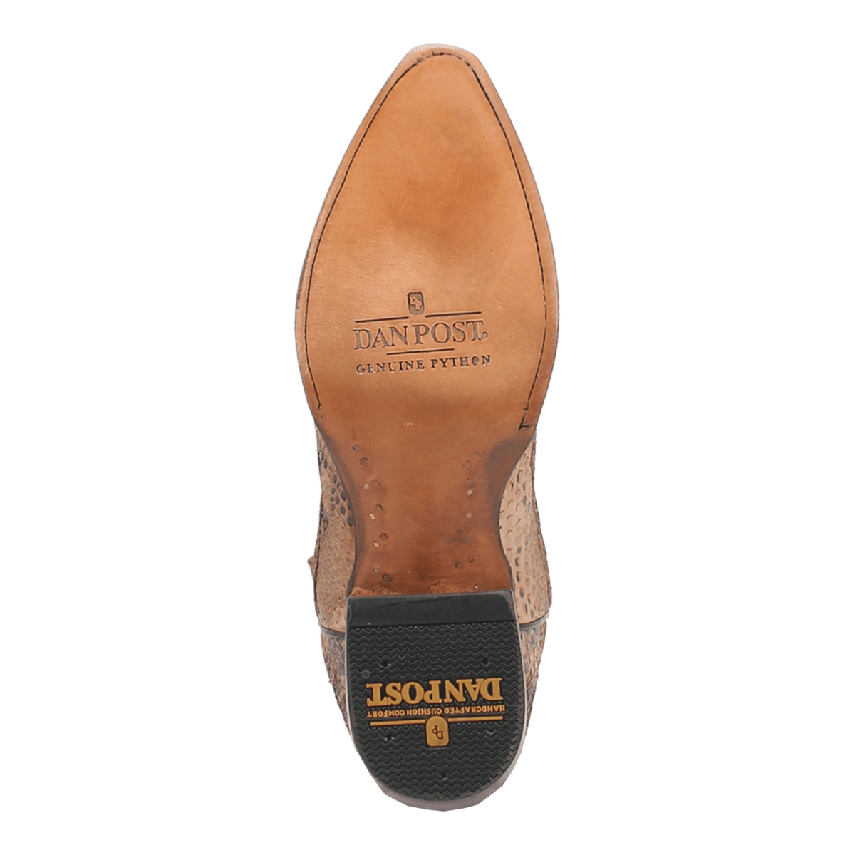 sturgis python boot outsole angle