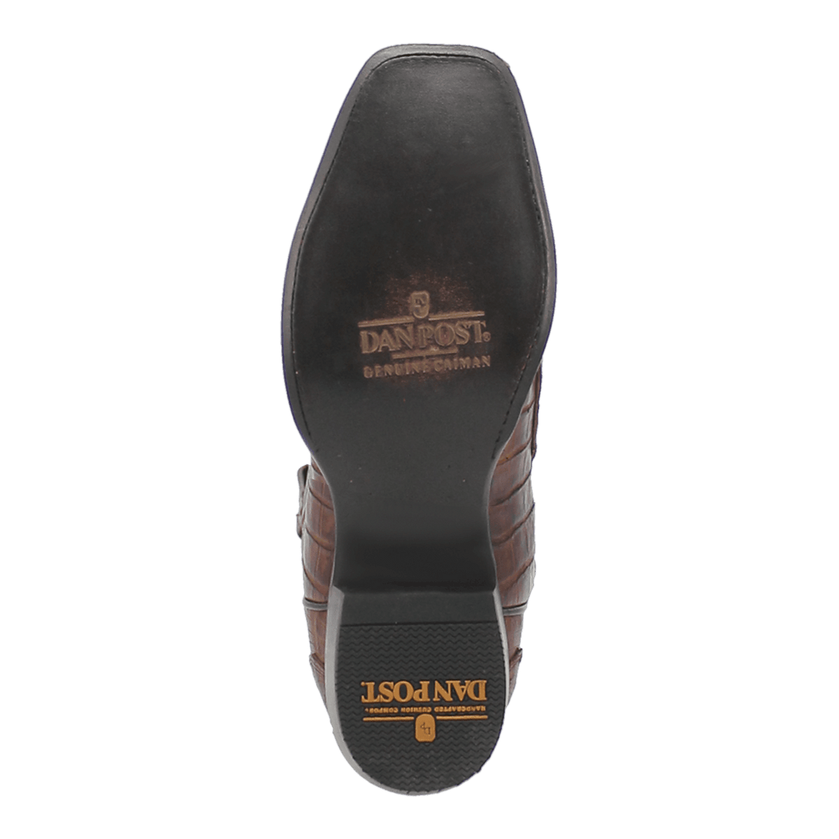 bayou caiman boot outsole angle