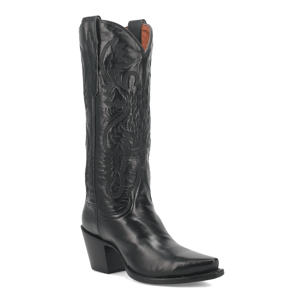 maria leather boot 45 degree angle