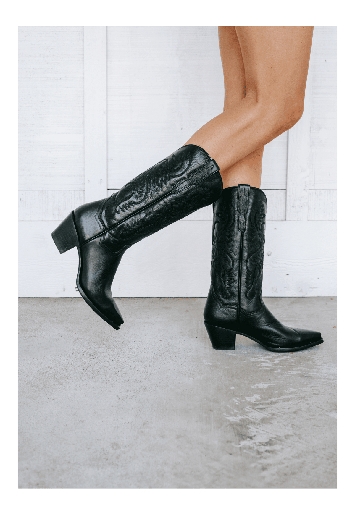 maria leather boot lifestyle image 1
