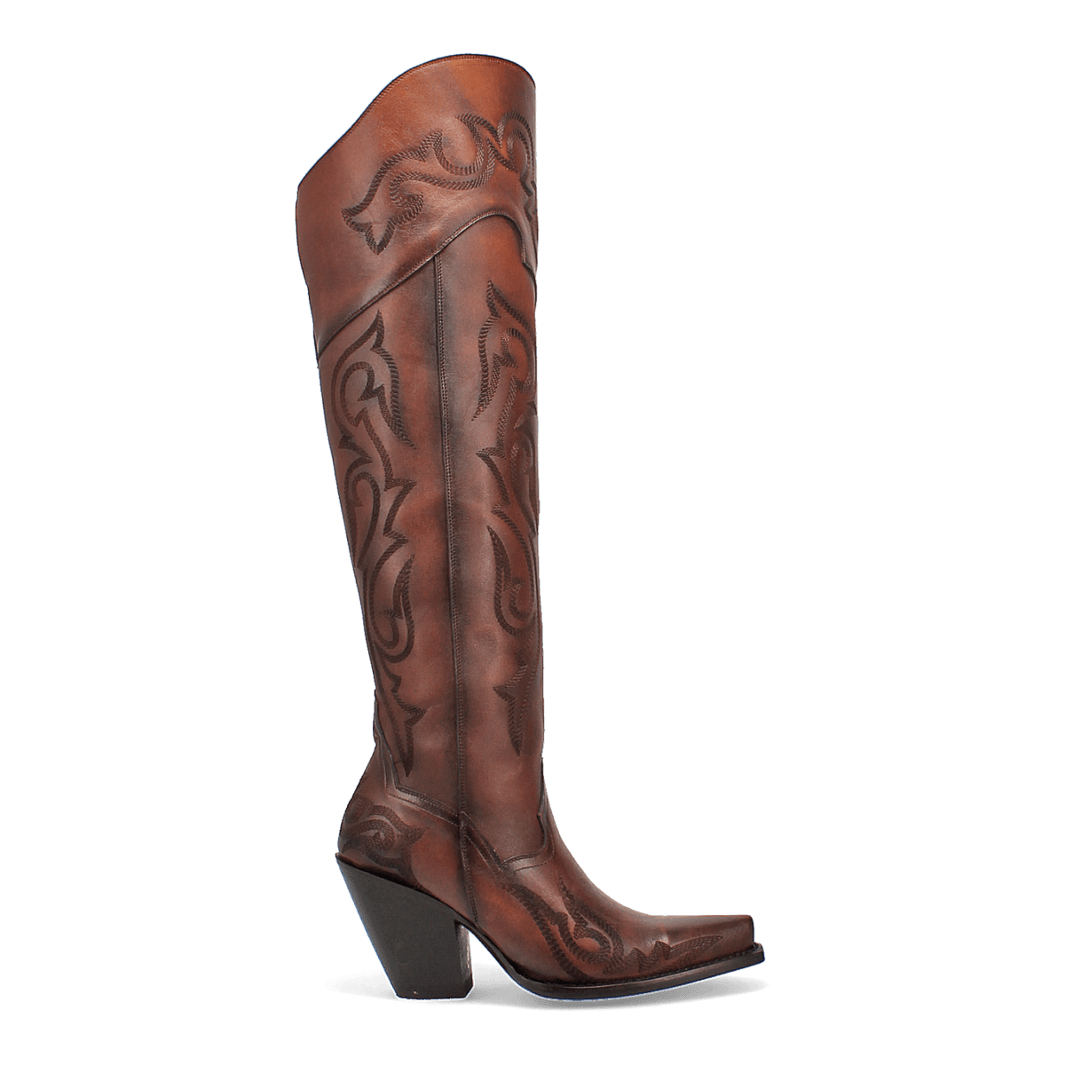 seductress leather boot 90 degree inside angle