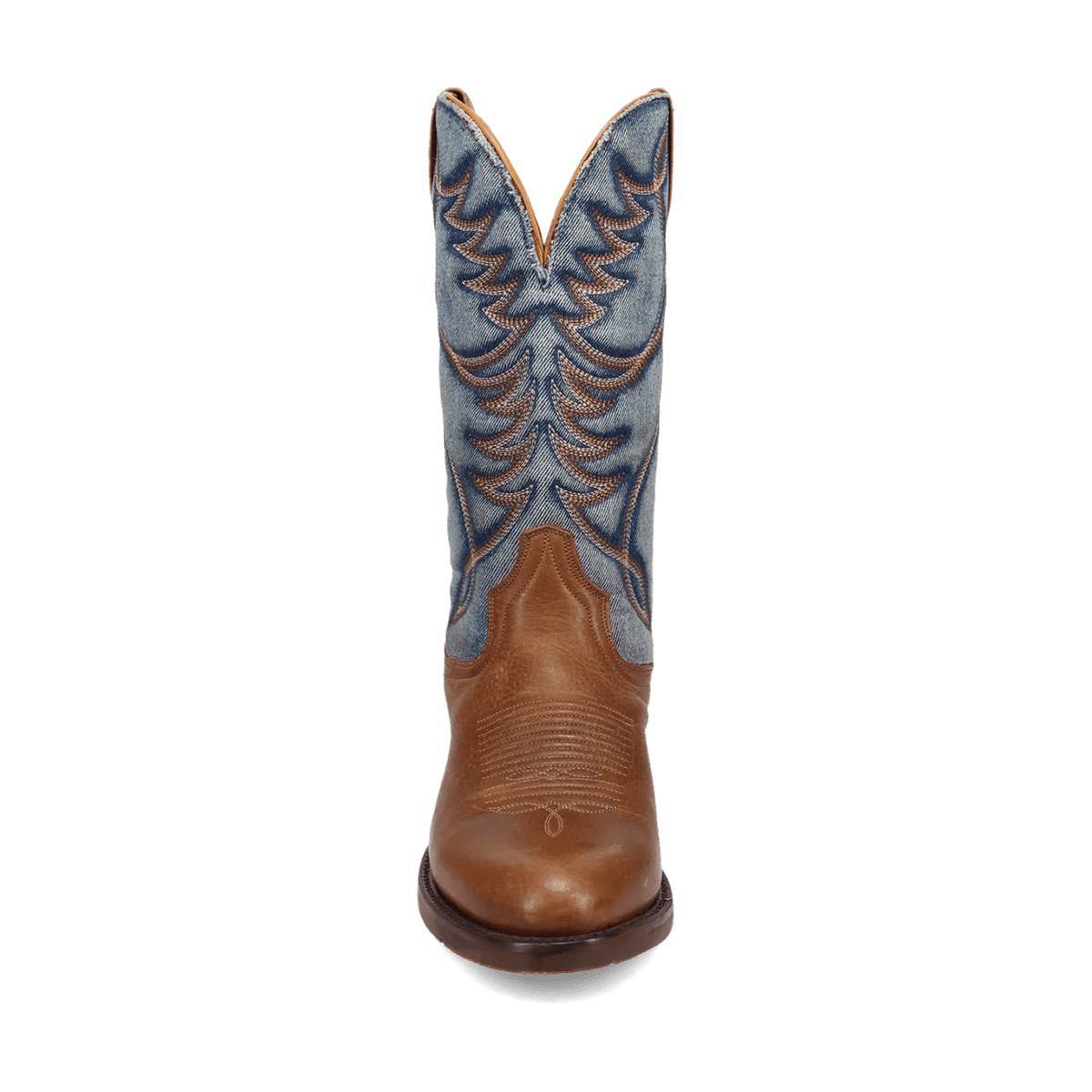 bullock leather boot front angle