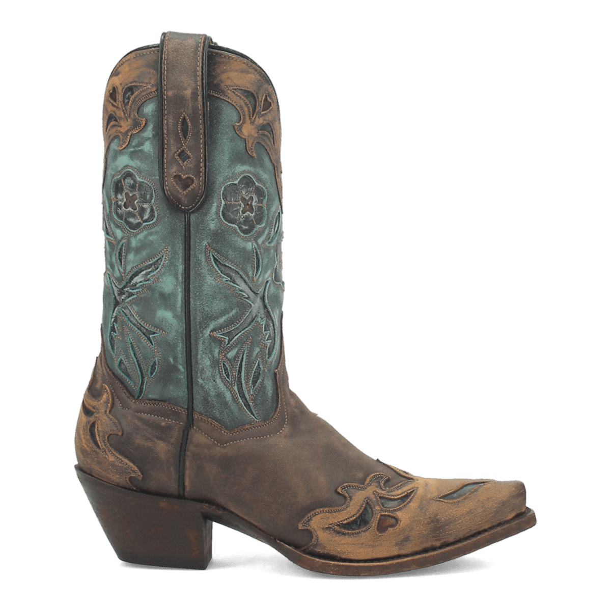 vintage bluebird leather boot 90 degree inside angle