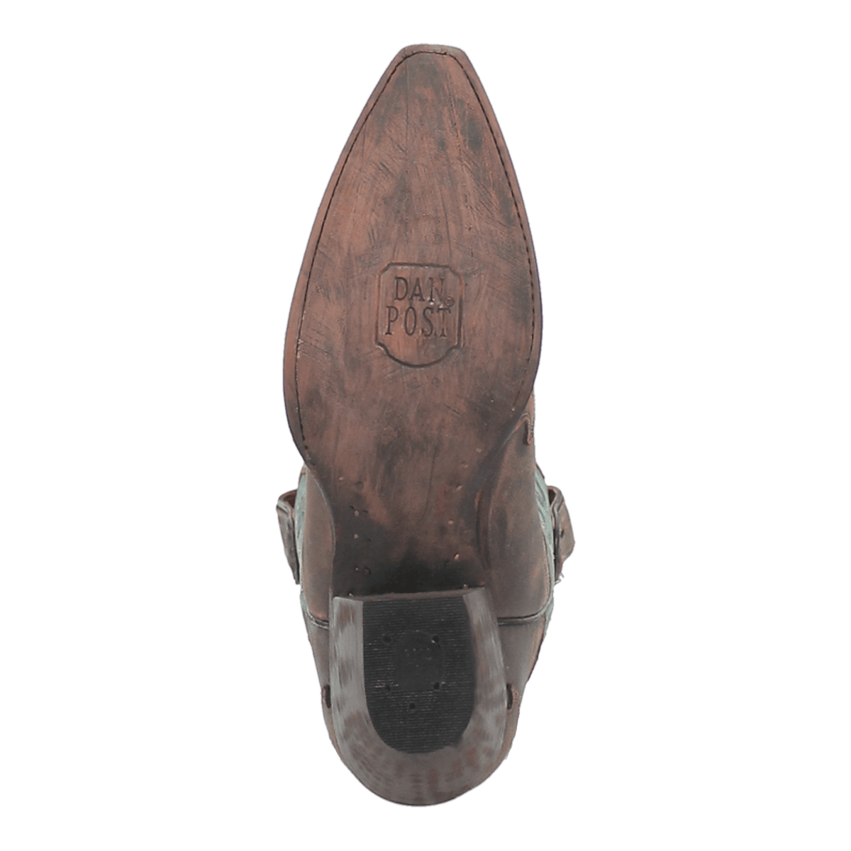 vintage bluebird leather boot outsole angle