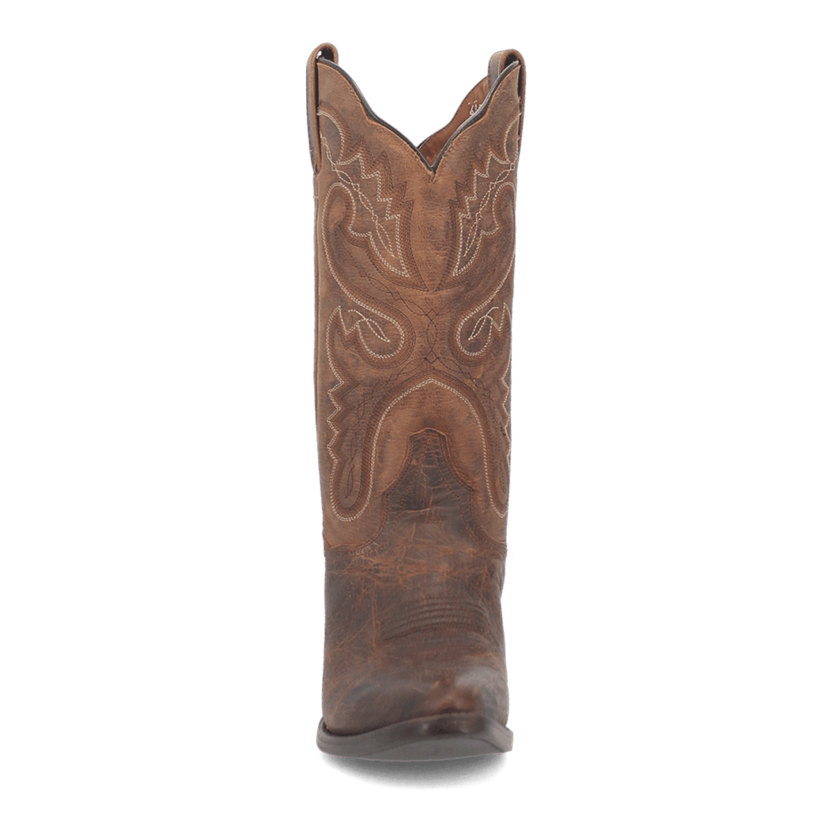 marla leather boot front angle