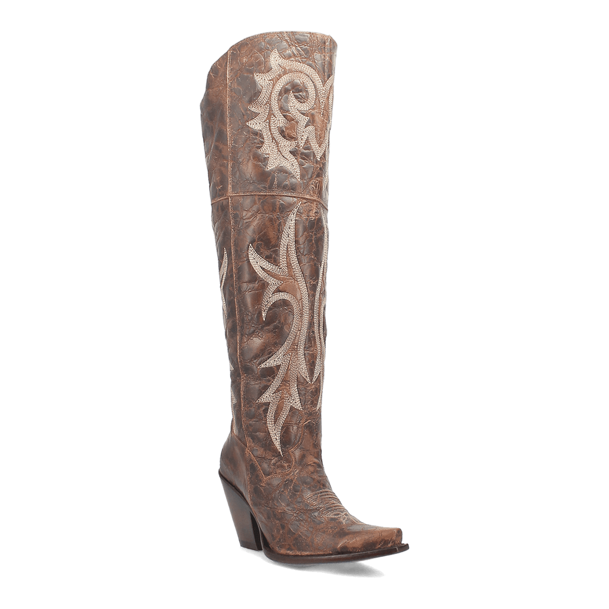 jilted leather boot 45 degree angle