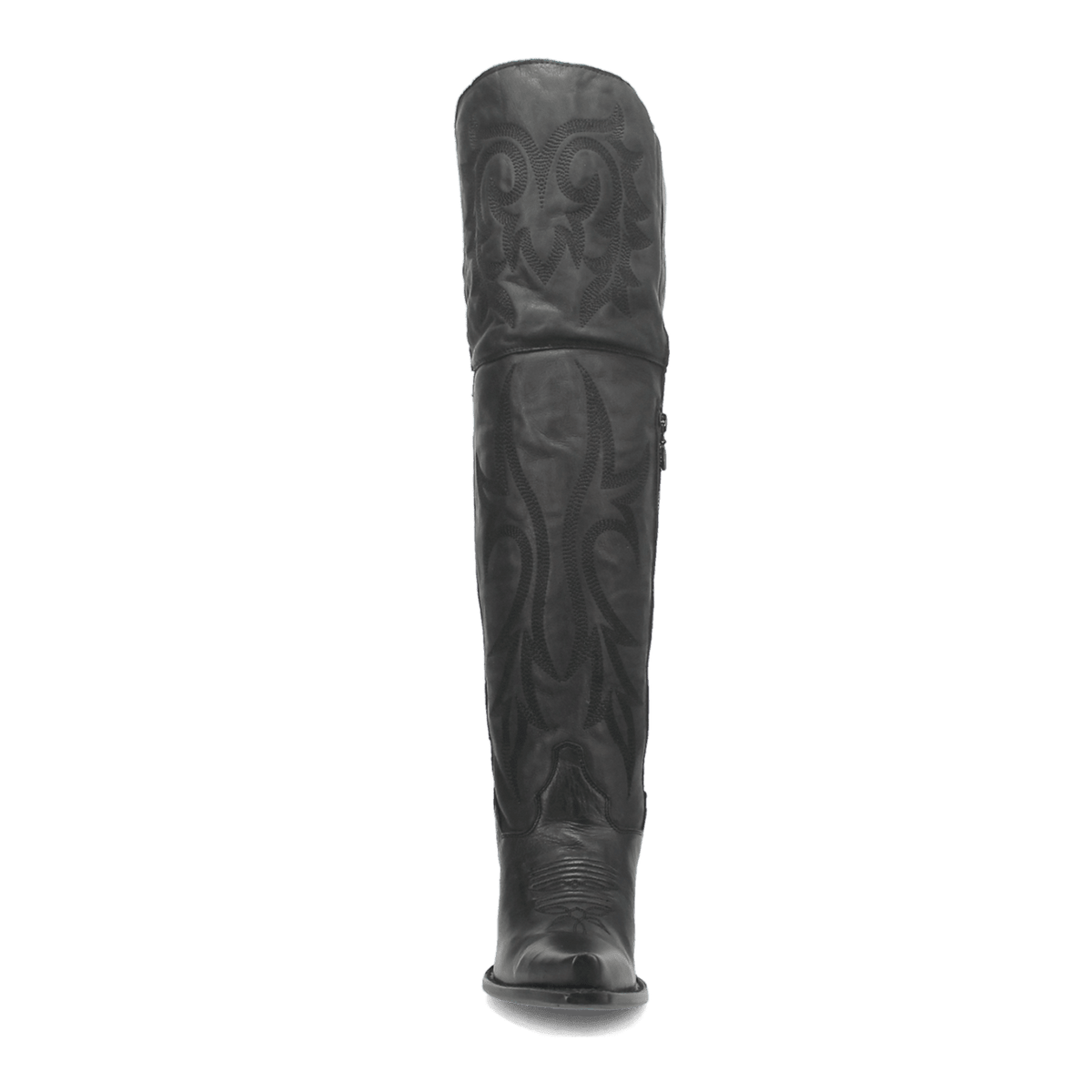 jilted leather boot front angle