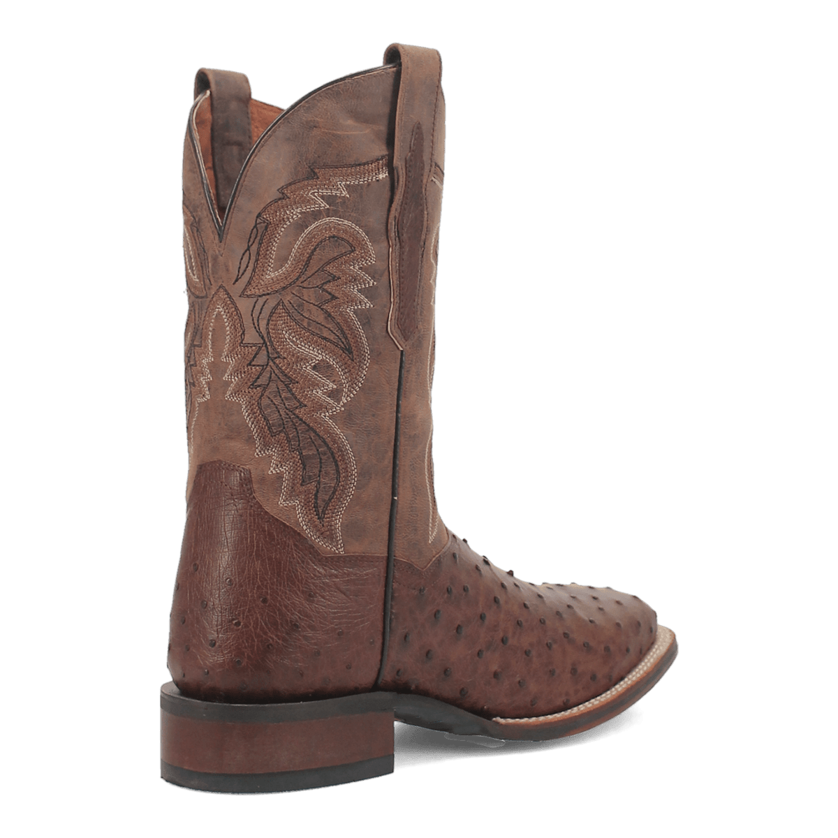 alamosa full quill ostrich boot 315 degree angle