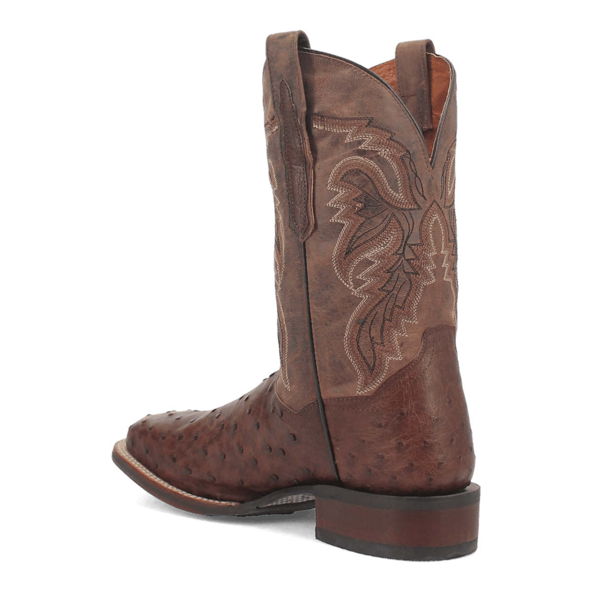 alamosa full quill ostrich boot 270 degree angle