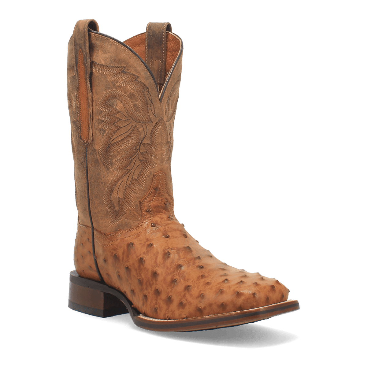 alamosa full quill ostrich boot 45 degree angle