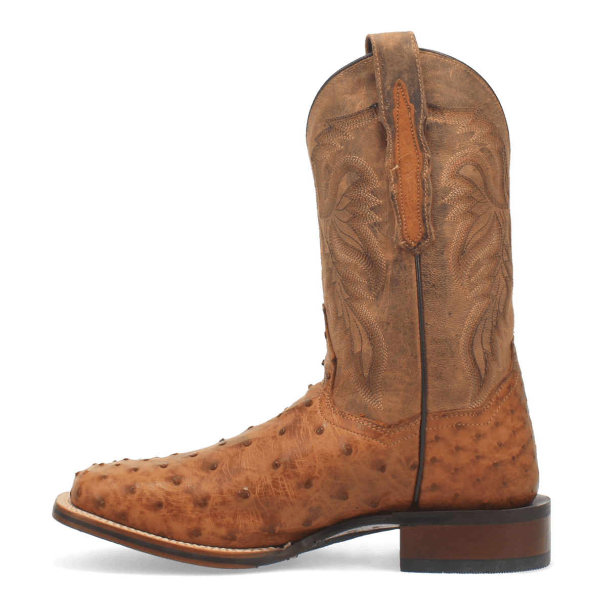 alamosa full quill ostrich boot 135 degree outside angle