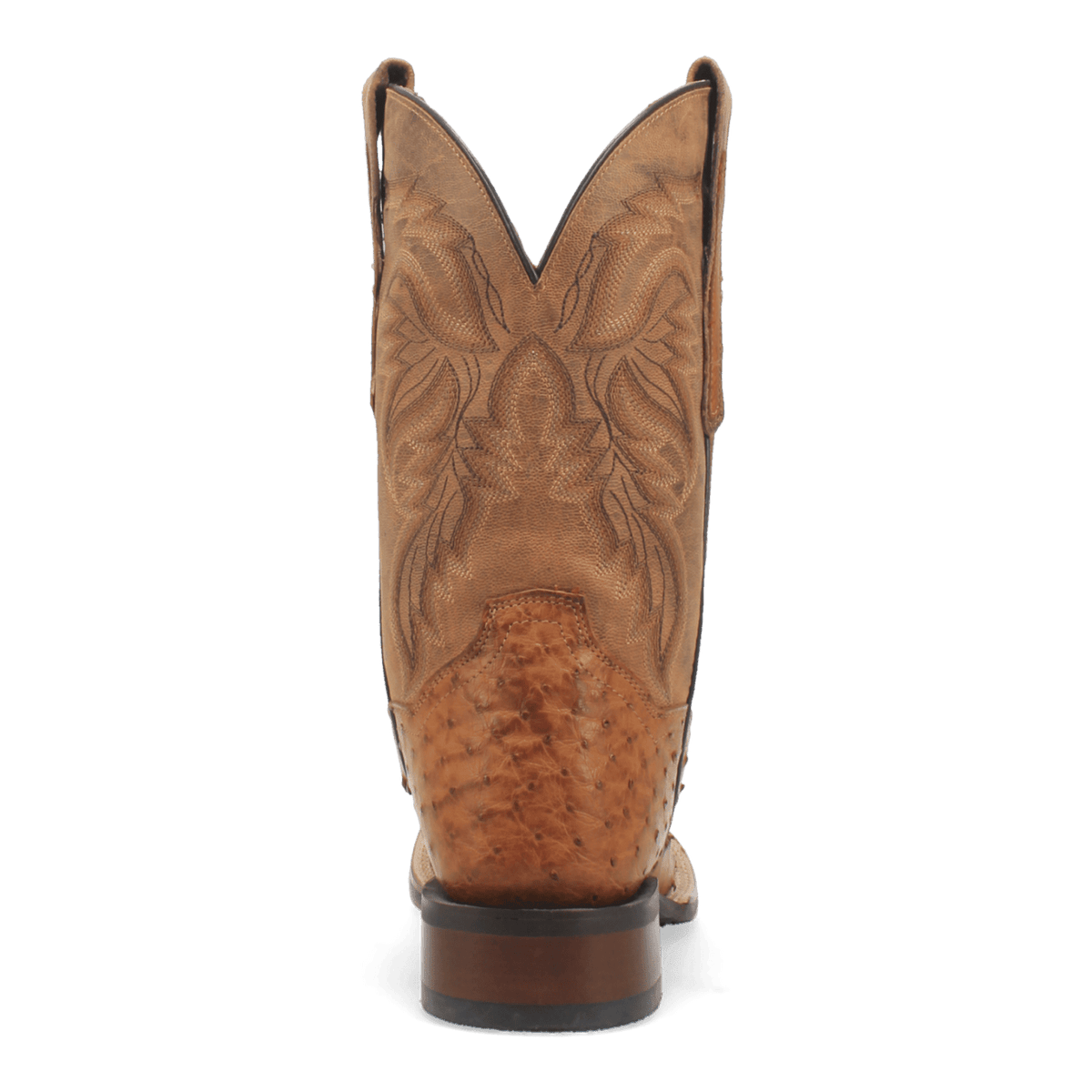 alamosa full quill ostrich boot 180 degree back angle