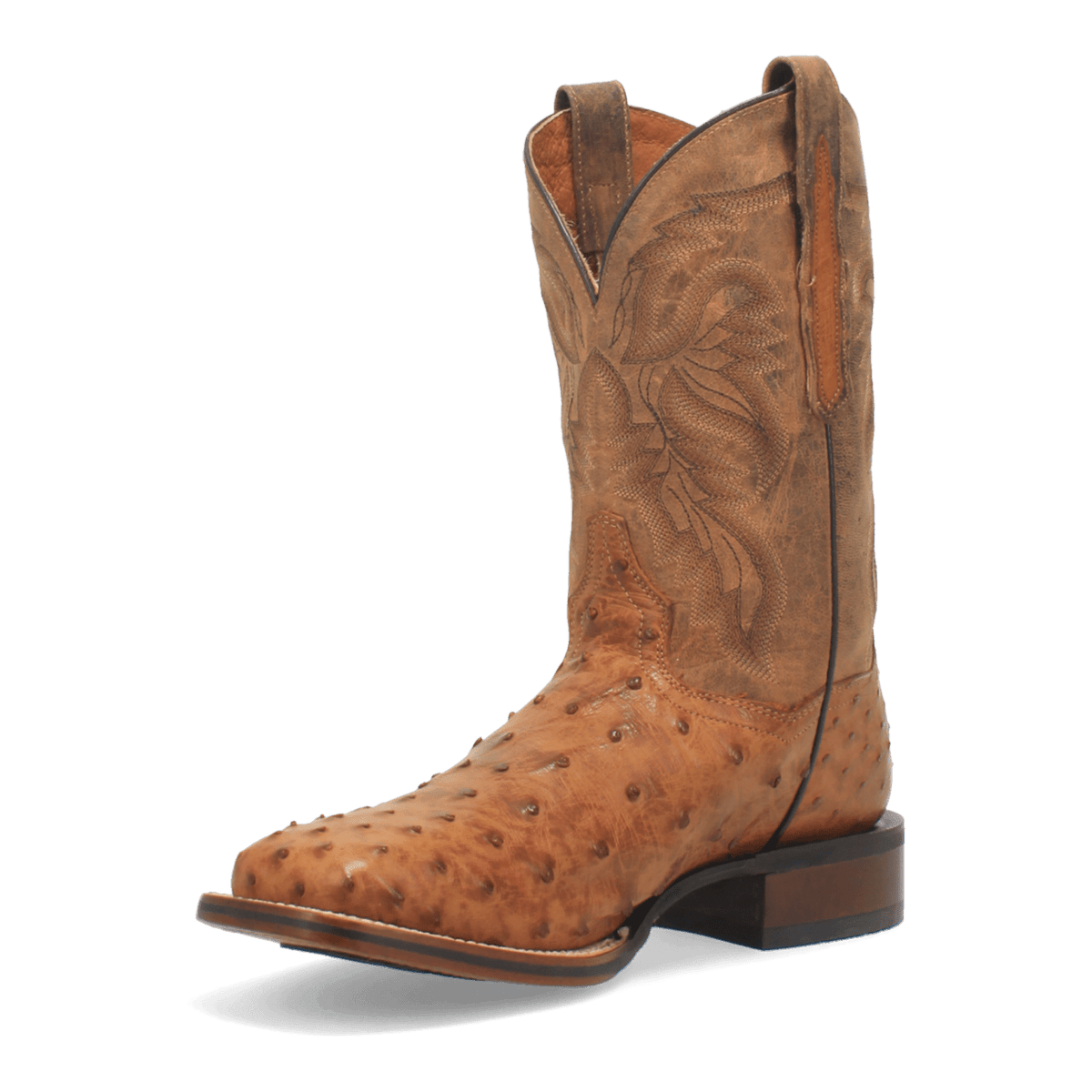 alamosa full quill ostrich boot 225 degree angle