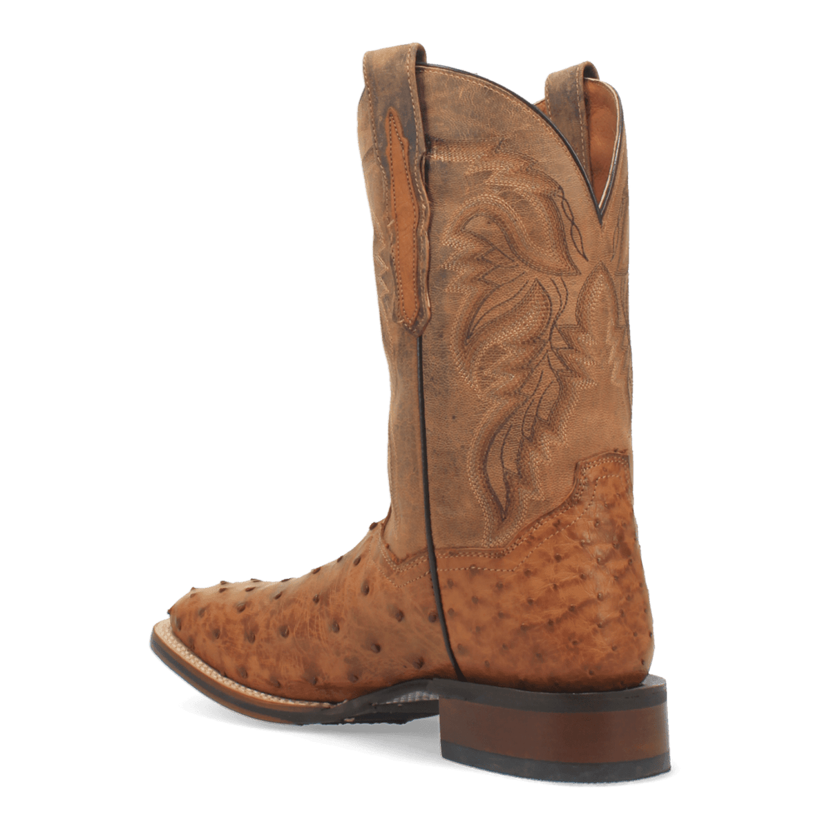 alamosa full quill ostrich boot 270 degree angle