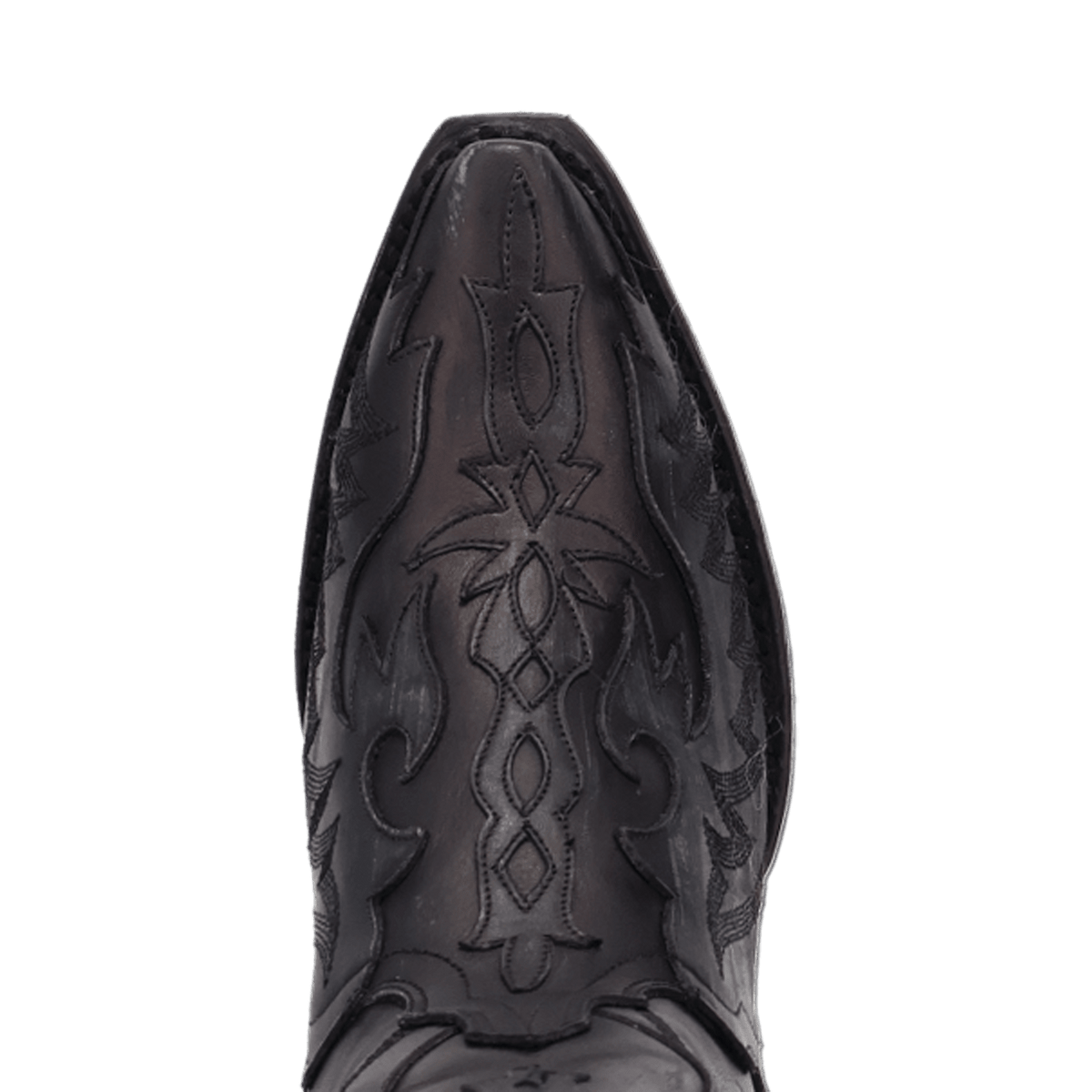 hallie leather boot toe angle