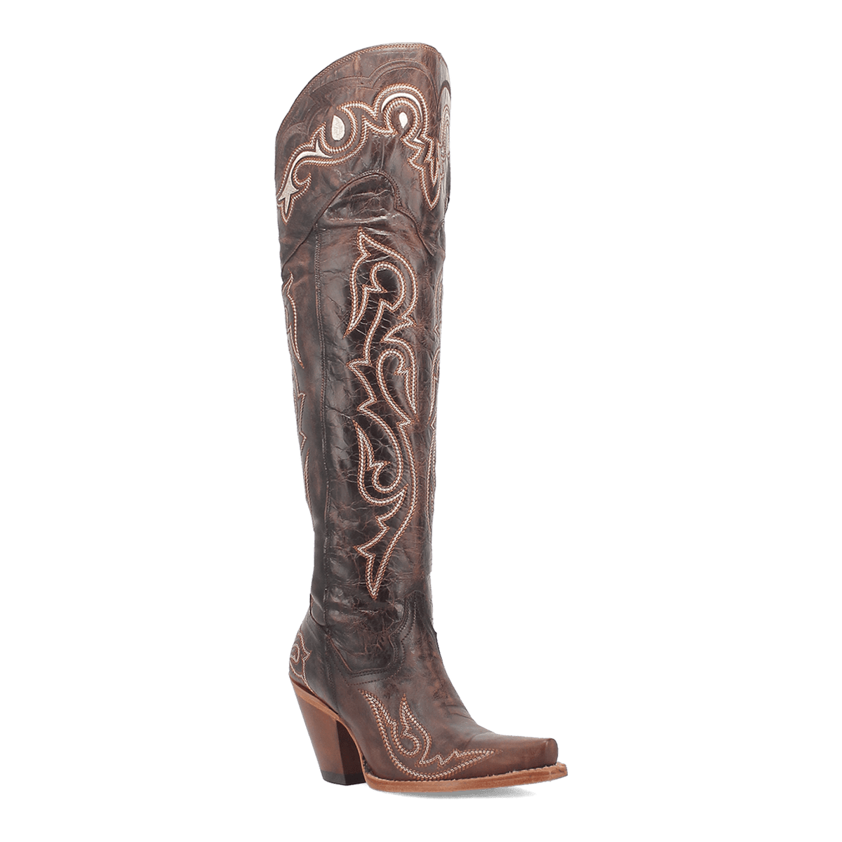 kommotion leather boot 45 degree angle