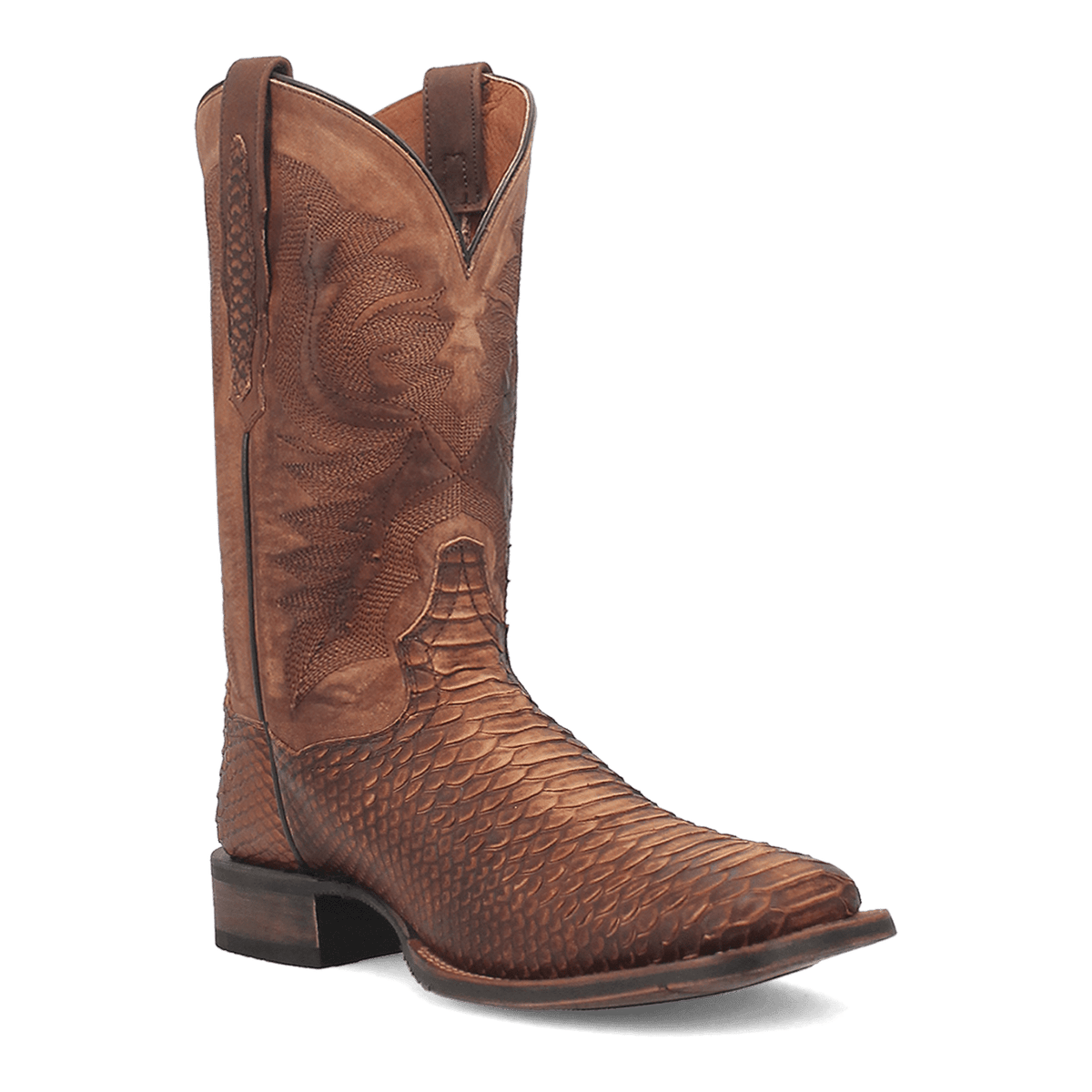 ka faux python print leather 45 degree angle