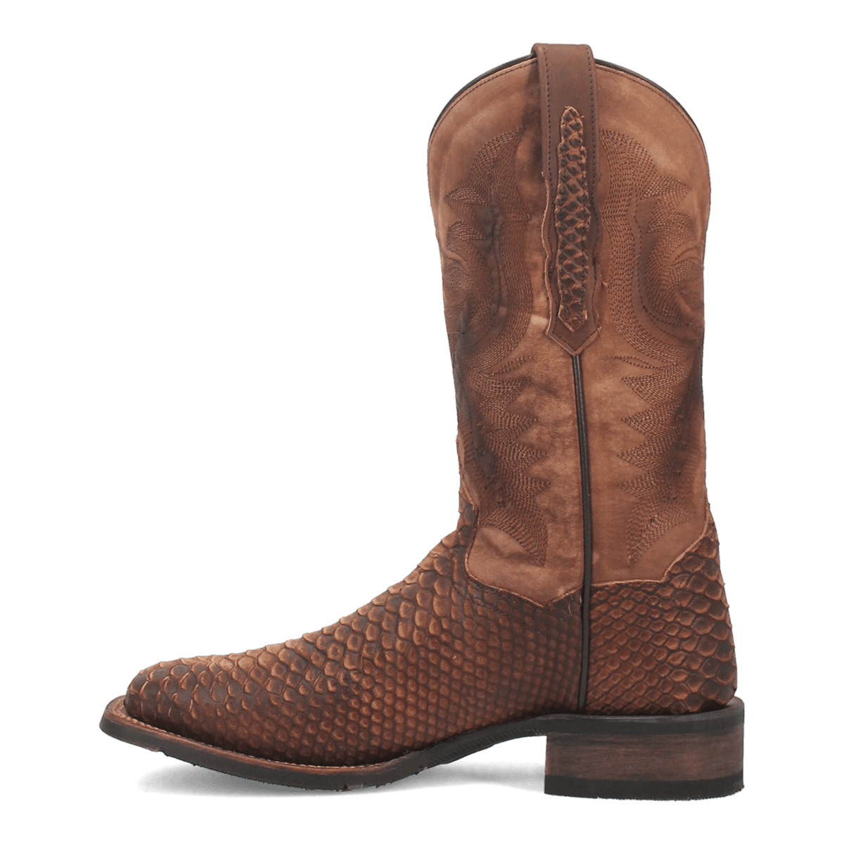 ka faux python print leather 135 degree outside angle