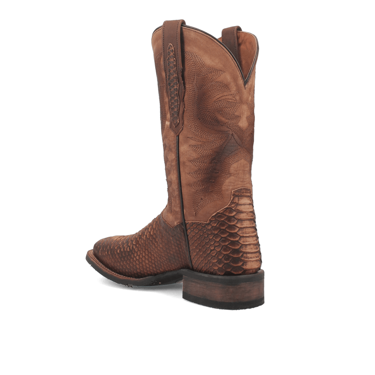 ka faux python print leather 270 degree angle