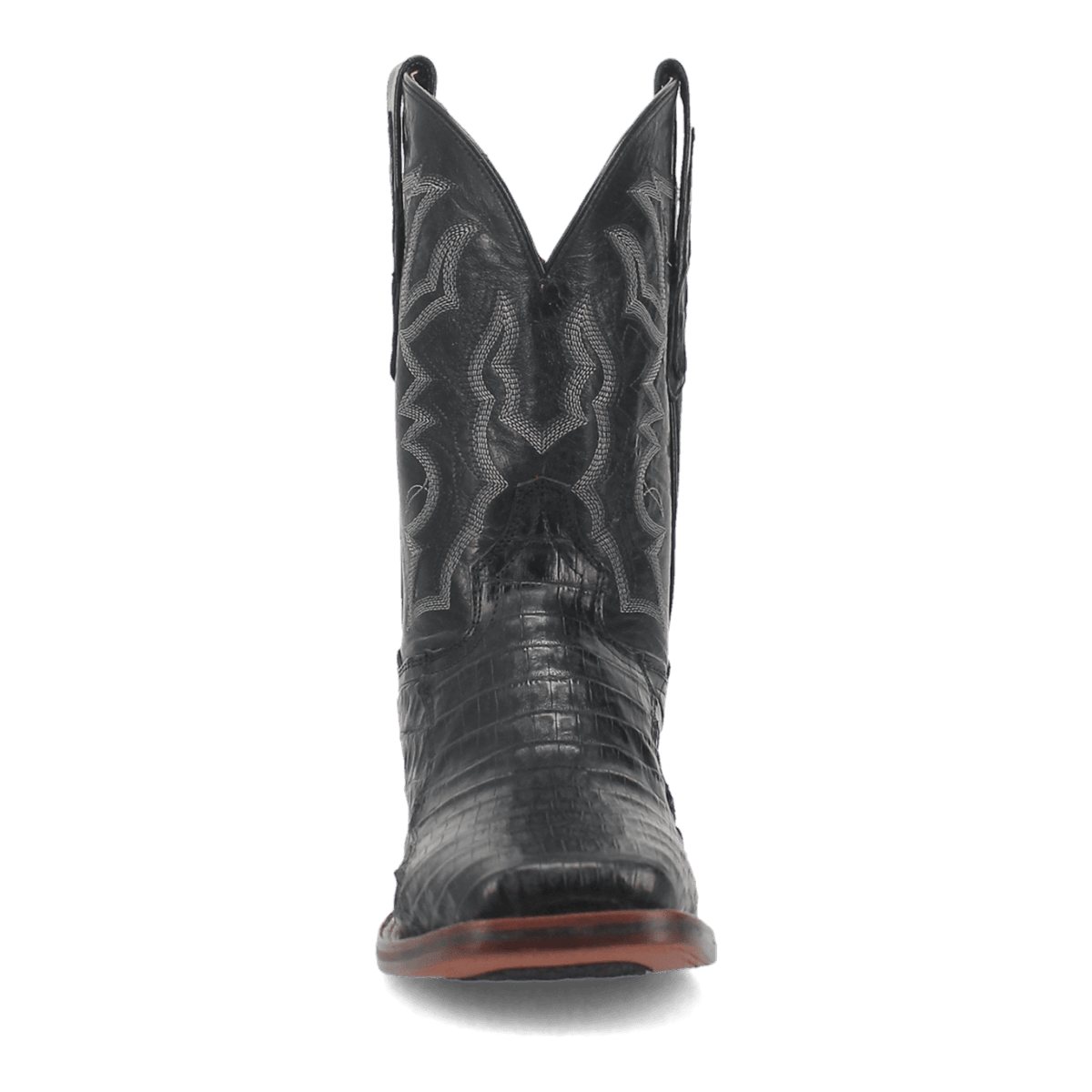 kingsly caiman boot front angle
