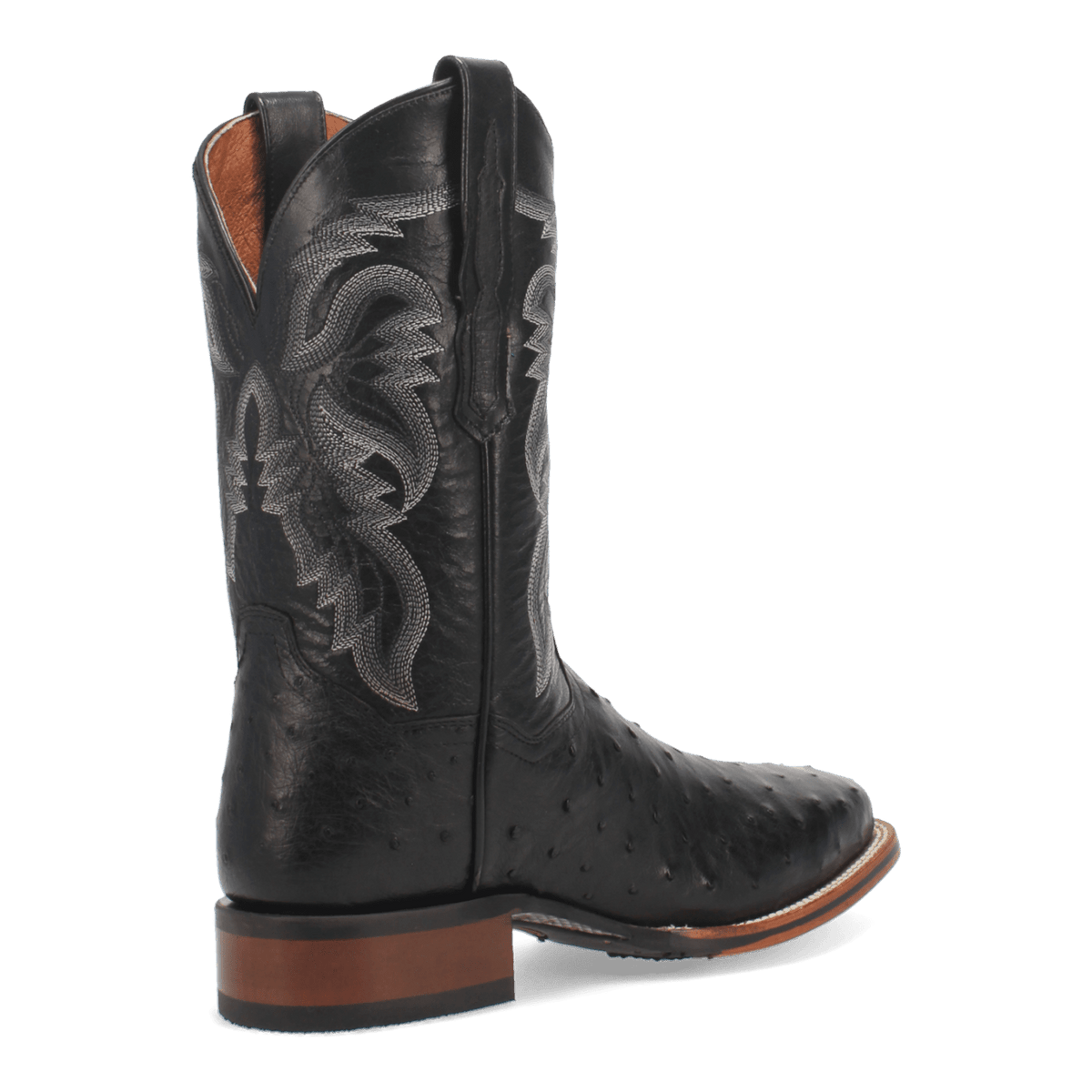 alamosa full quill ostrich boot 315 degree angle