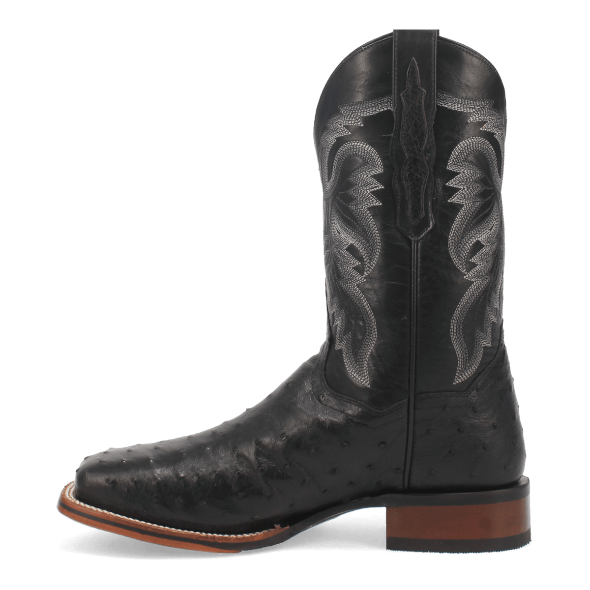 alamosa full quill ostrich boot 135 degree outside angle