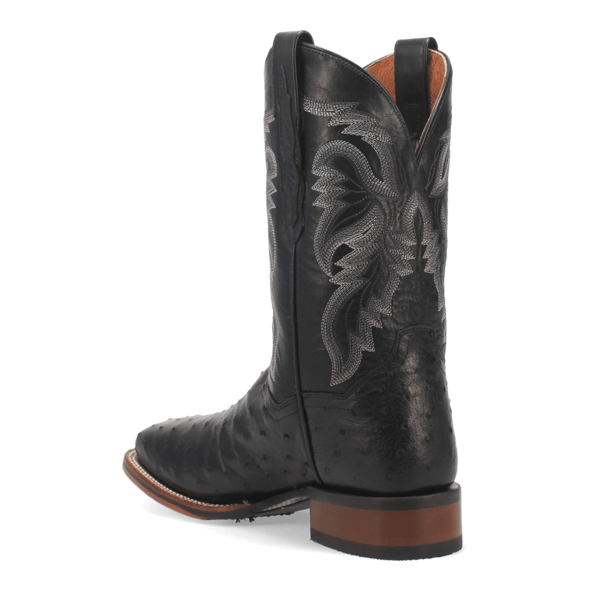 alamosa full quill ostrich boot 270 degree angle