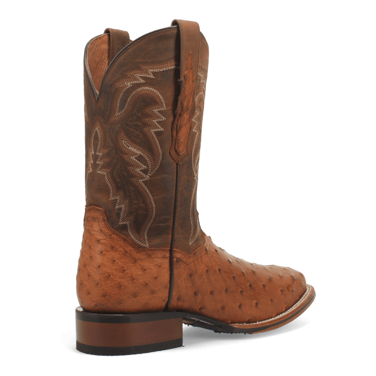 alamosa full quill ostrich boot 315 degree angle