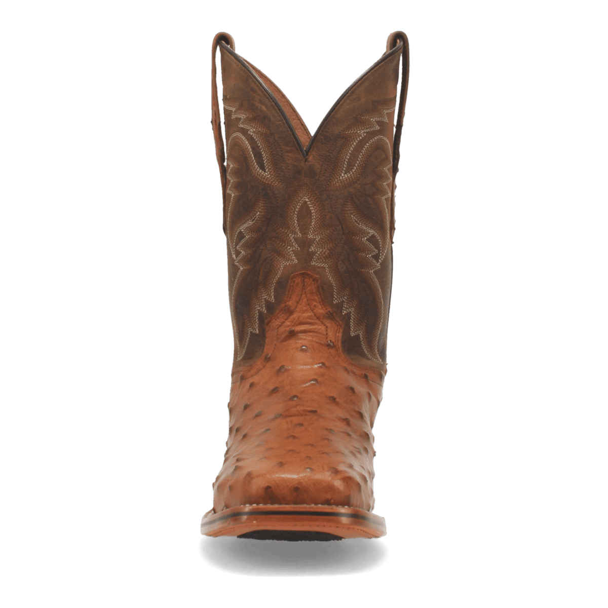 alamosa full quill ostrich boot front angle