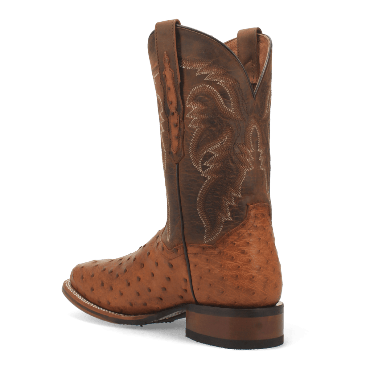 alamosa full quill ostrich boot 270 degree angle