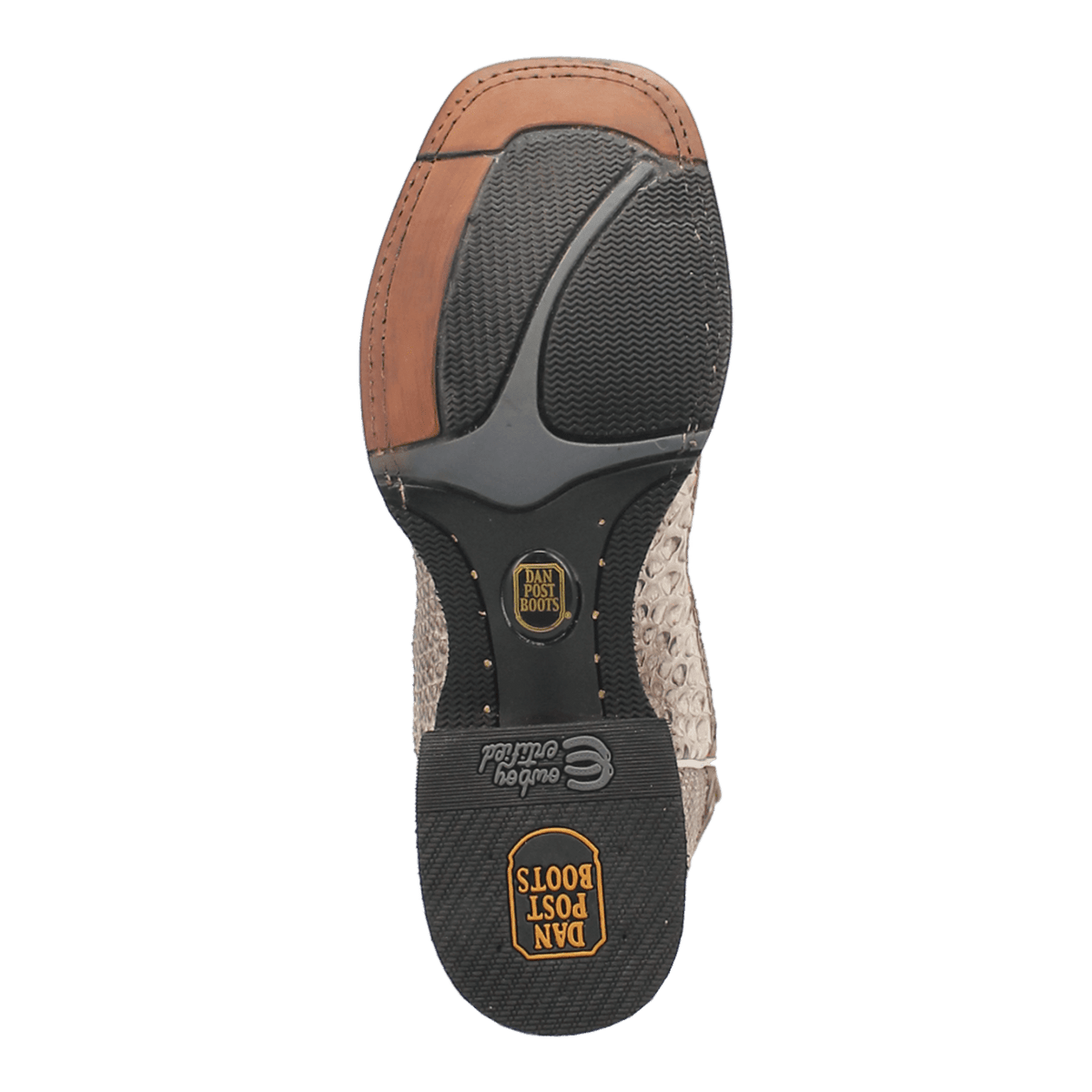 brutus python boot outsole angle