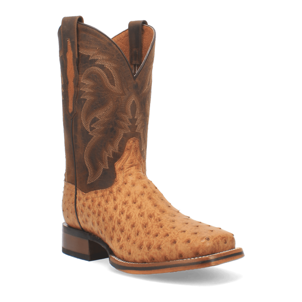 kershaw full quill ostrich boot 45 degree angle