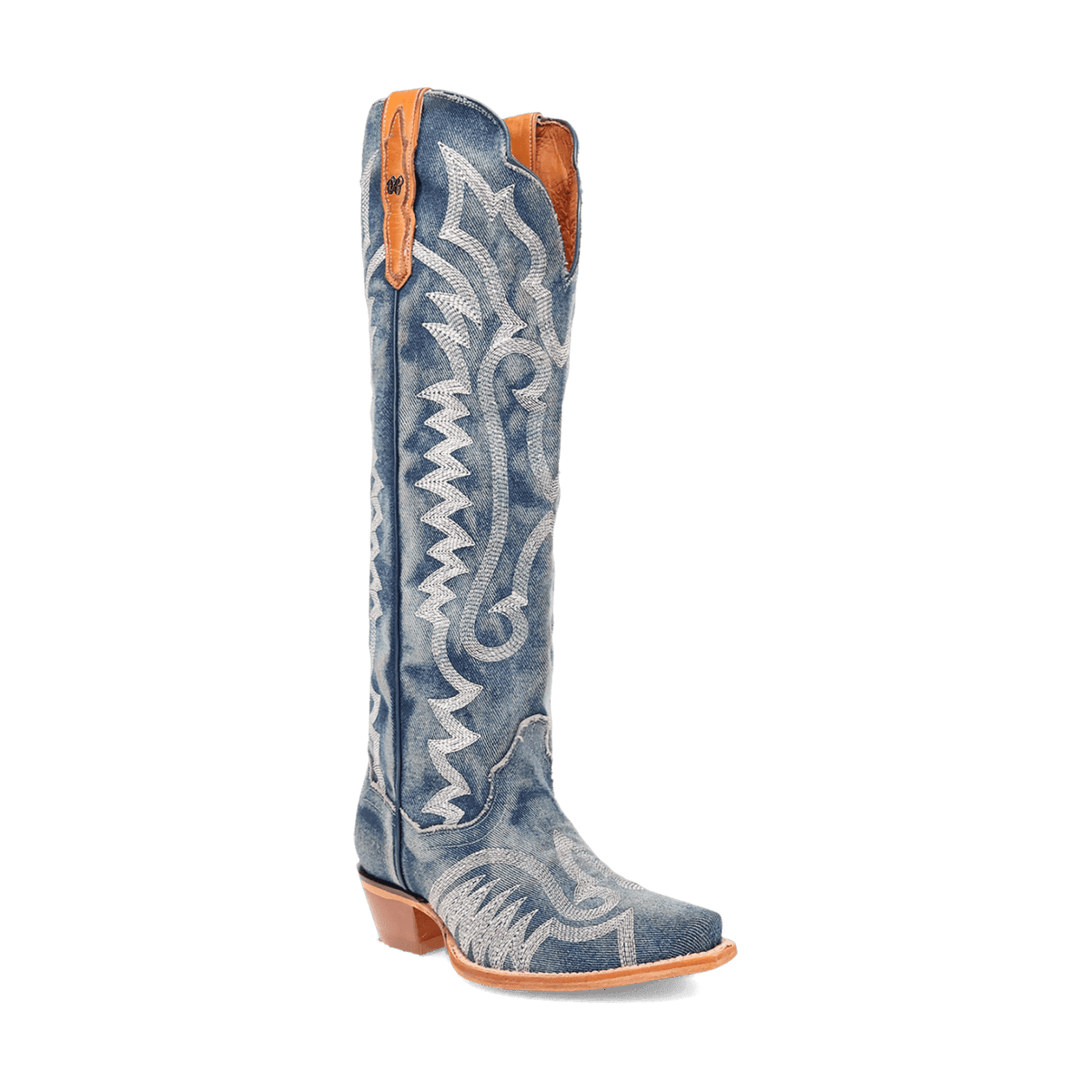 denim darlin' boot 45 degree angle