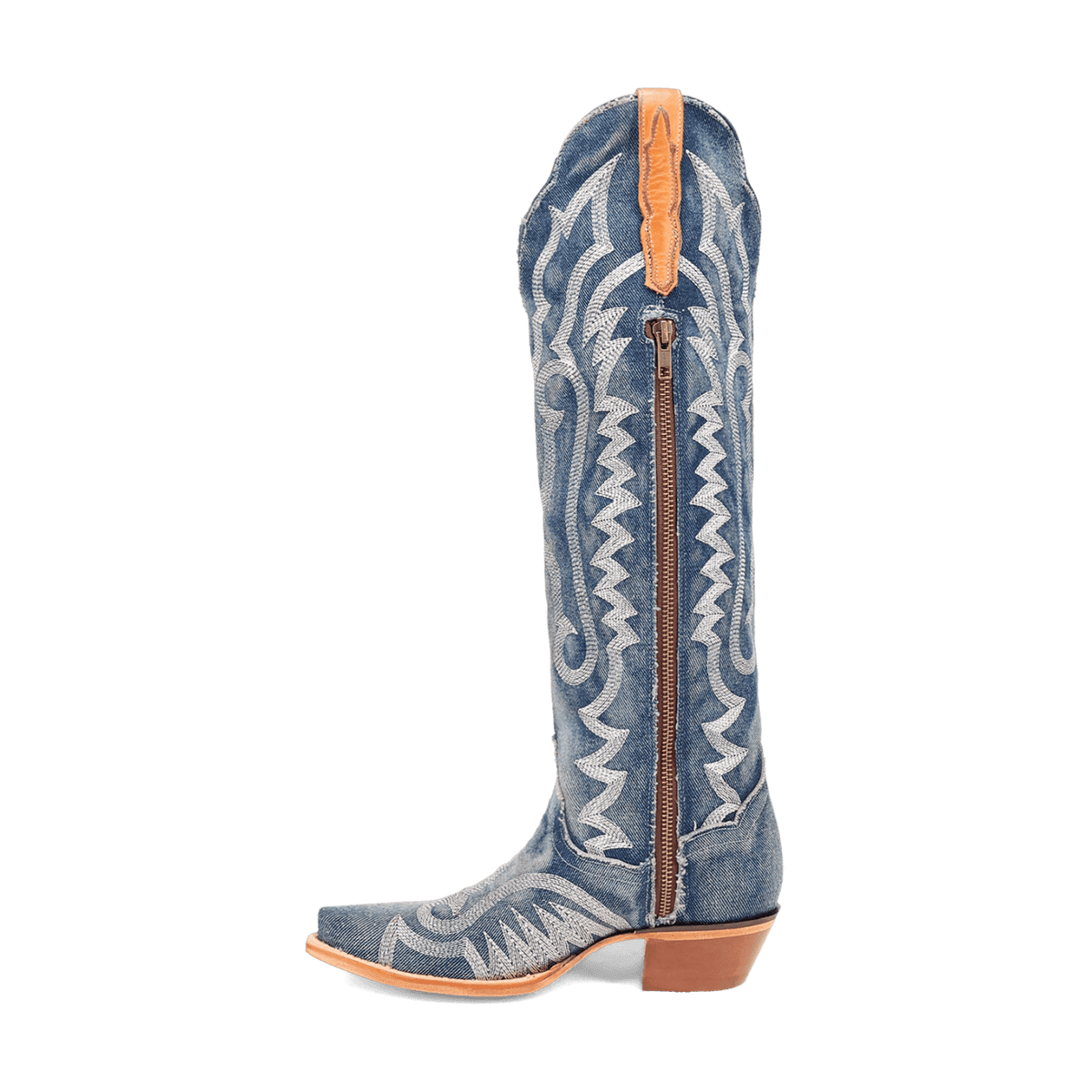 denim darlin' boot 135 degree outside angle
