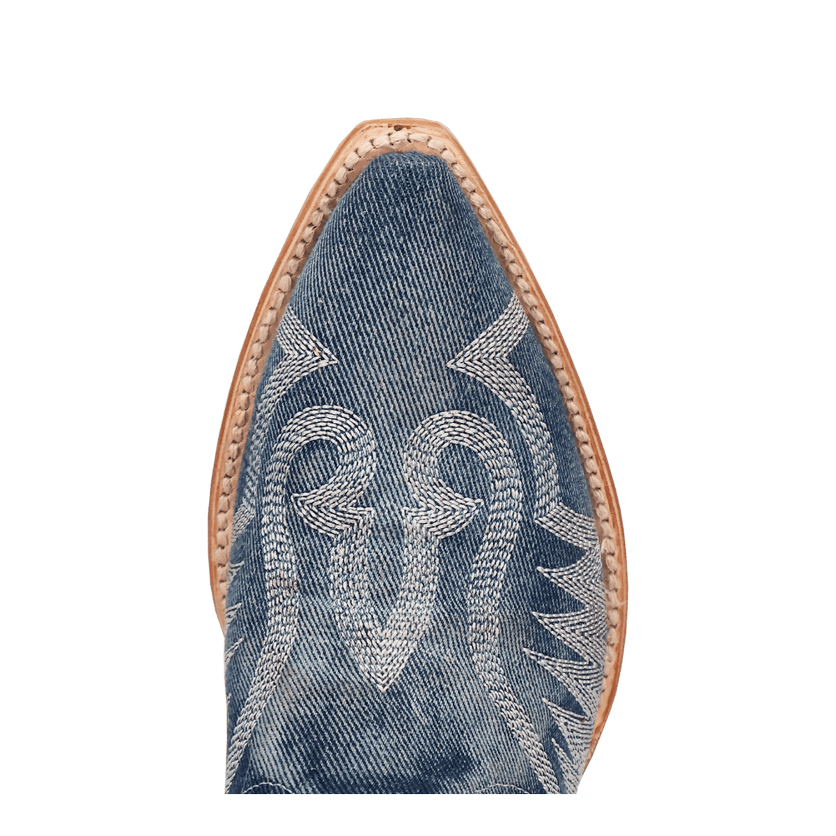 denim darlin' boot toe angle