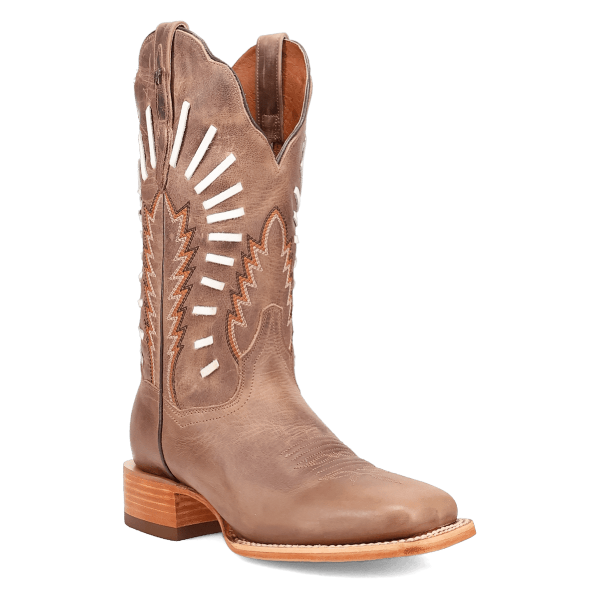 lacey leather boot 45 degree angle