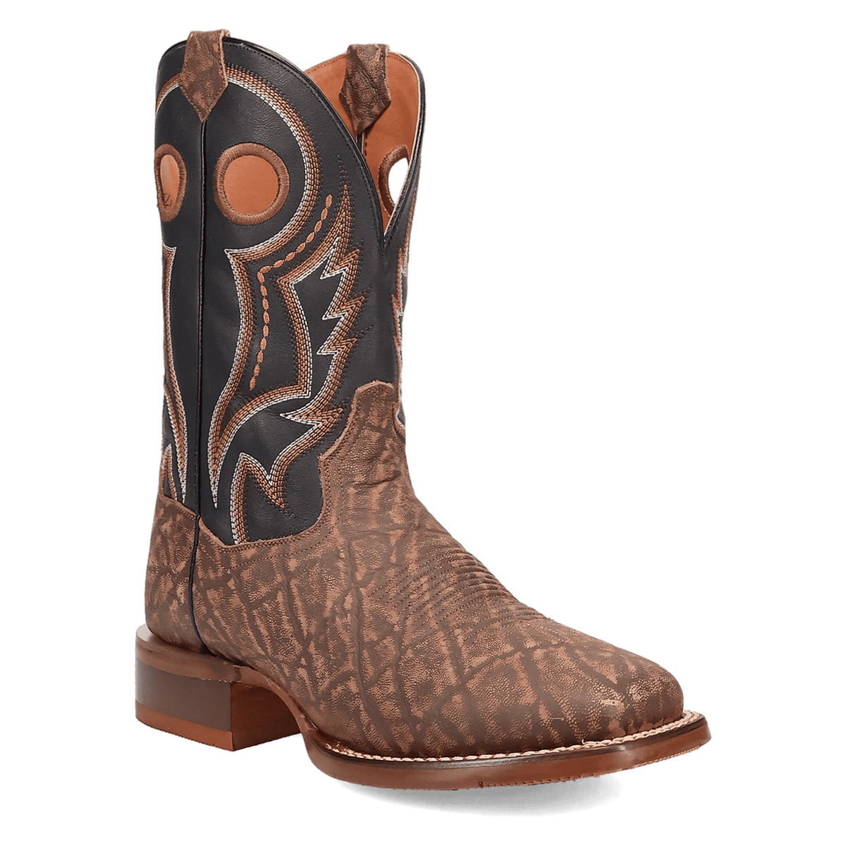 tusker trail leather boot 45 degree angle