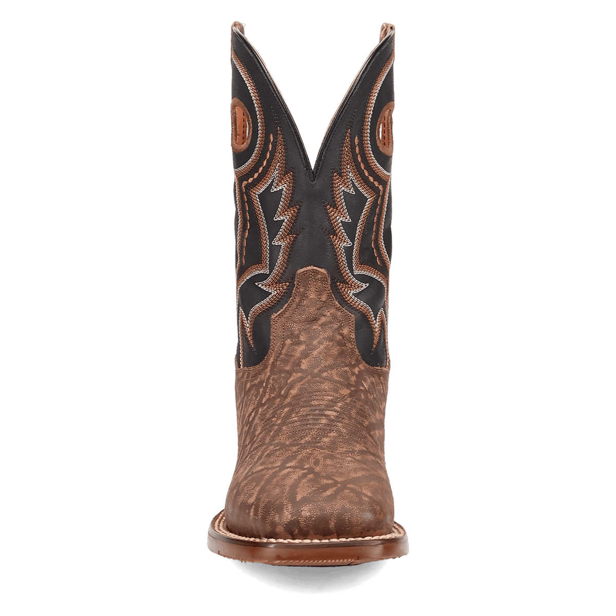 tusker trail leather boot front angle