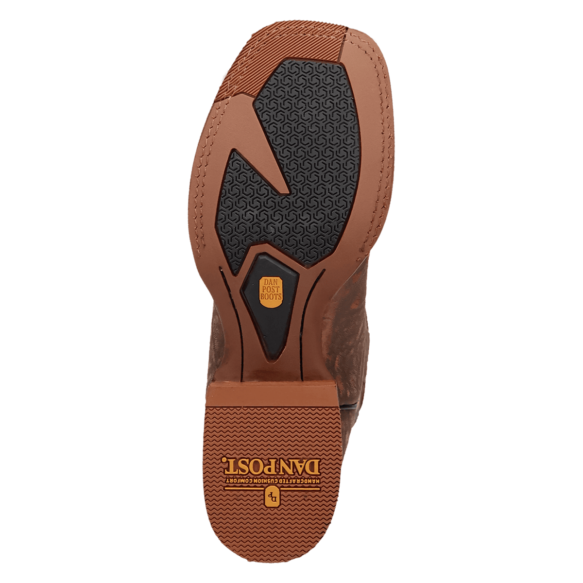 tusker trail leather boot outsole angle
