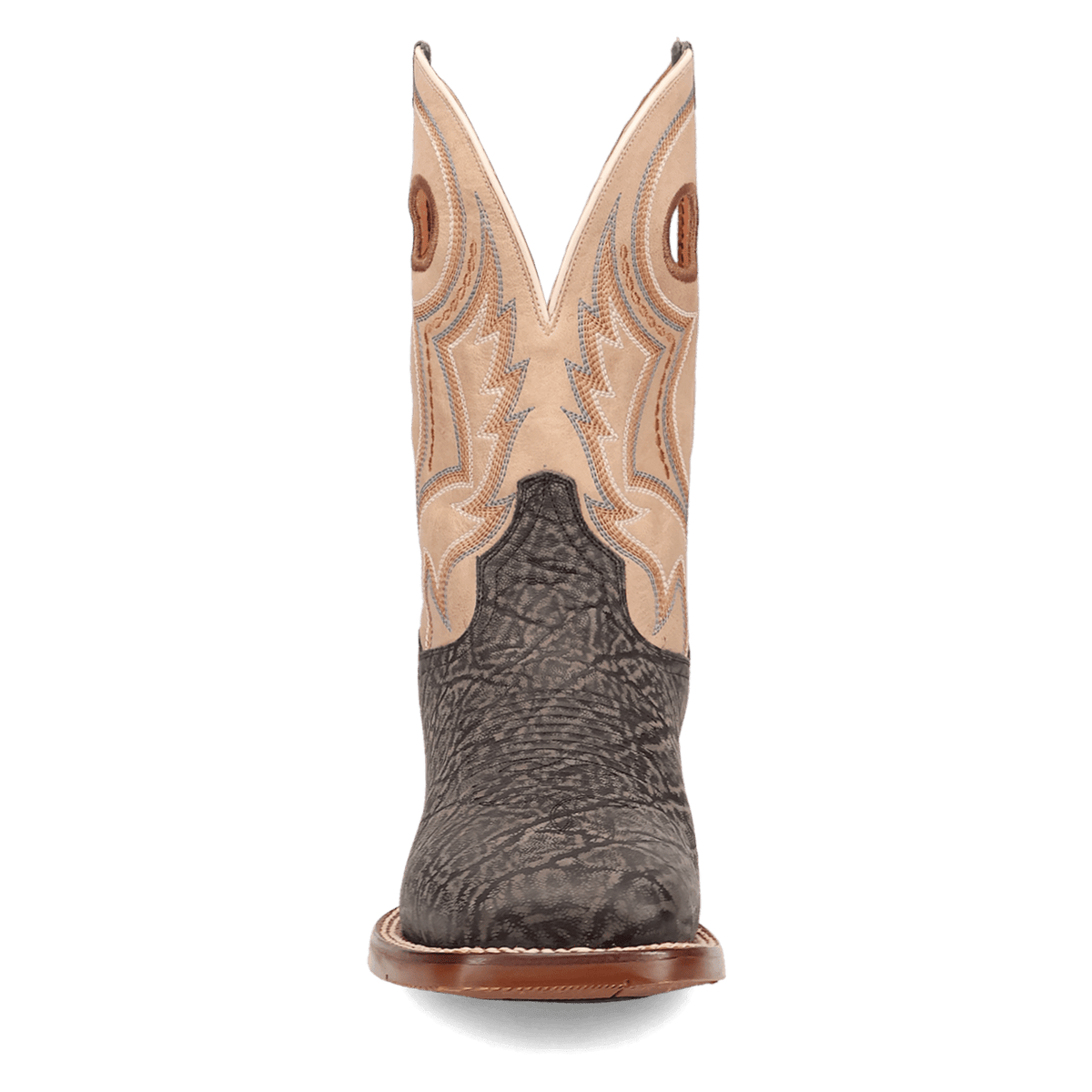 tusker trail leather boot front angle