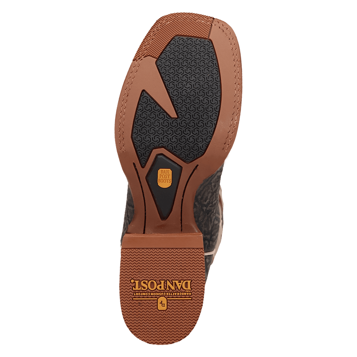 tusker trail leather boot outsole angle